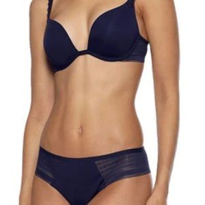 NWT $145 SIMONE PÉRÈLE Muse Leavers lace set 36C